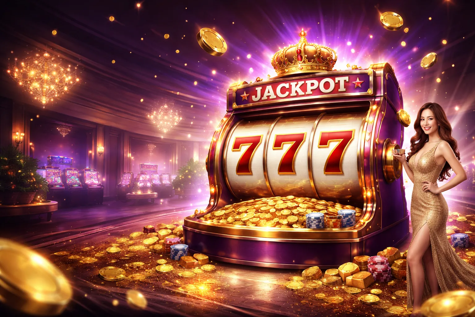 Hình ảnh chính game slot OK VIP